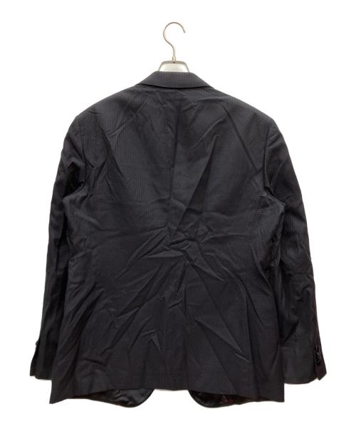 GIORGIO ARMANI（ジョルジオアルマーニ）GIORGIO ARMANI (ジョルジオアルマーニ) テーラードジャケット ブラック サイズ:56 未使用品の古着・服飾アイテム