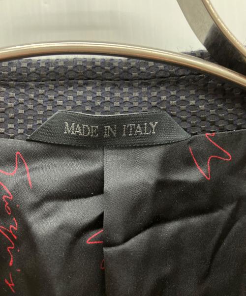 GIORGIO ARMANI（ジョルジオアルマーニ）GIORGIO ARMANI (ジョルジオアルマーニ) テーラードジャケット ブラック サイズ:56 未使用品の古着・服飾アイテム