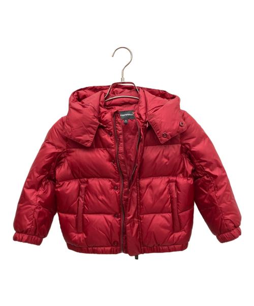 EMPORIO ARMANI（エンポリオ アルマーニ）EMPORIO ARMANI (エンポリオ アルマーニ) ダウンジャケット レッド サイズ:4A106の古着・服飾アイテム