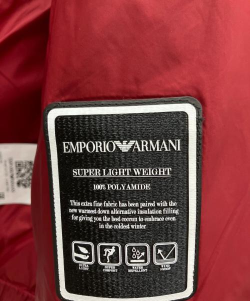 EMPORIO ARMANI（エンポリオ アルマーニ）EMPORIO ARMANI (エンポリオ アルマーニ) ダウンジャケット レッド サイズ:4A106の古着・服飾アイテム