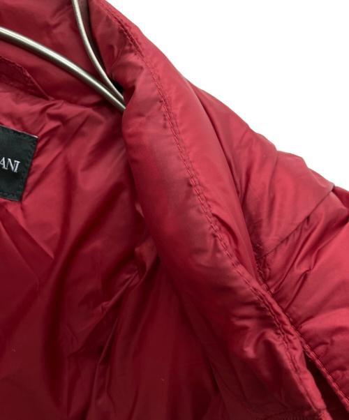 EMPORIO ARMANI（エンポリオ アルマーニ）EMPORIO ARMANI (エンポリオ アルマーニ) ダウンジャケット レッド サイズ:4A106の古着・服飾アイテム