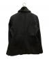 EMPORIO ARMANI (エンポリオ アルマーニ) ファー付テーラードジャケット ブラック サイズ:48 未使用品：12000円