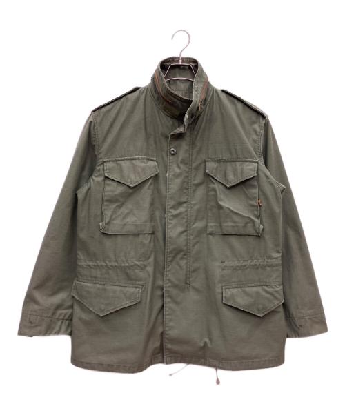 ALPHA INDUSTRIES（アルファインダストリーズ）ALPHA INDUSTRIES (アルファインダストリーズ) M65ジャケット カーキ サイズ:MEDIUM REGULARの古着・服飾アイテム