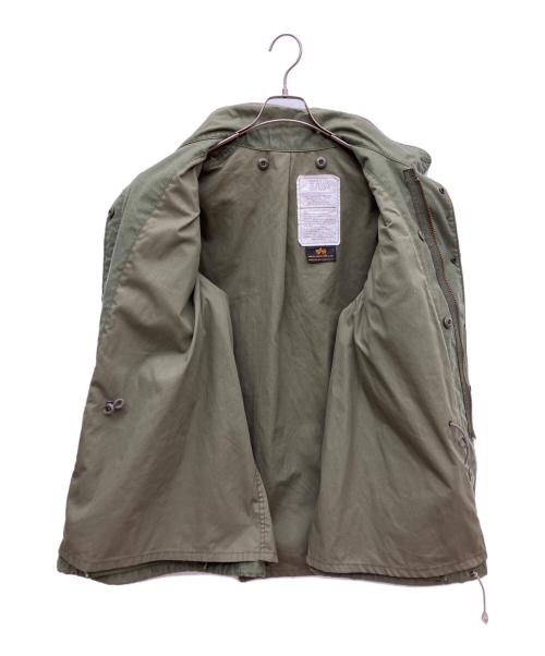 ALPHA INDUSTRIES（アルファインダストリーズ）ALPHA INDUSTRIES (アルファインダストリーズ) M65ジャケット カーキ サイズ:MEDIUM REGULARの古着・服飾アイテム