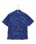 BIG YANK（ビッグヤンク）の古着「U54 QLS SHIRTS FUZZY BORDER」｜ネイビー