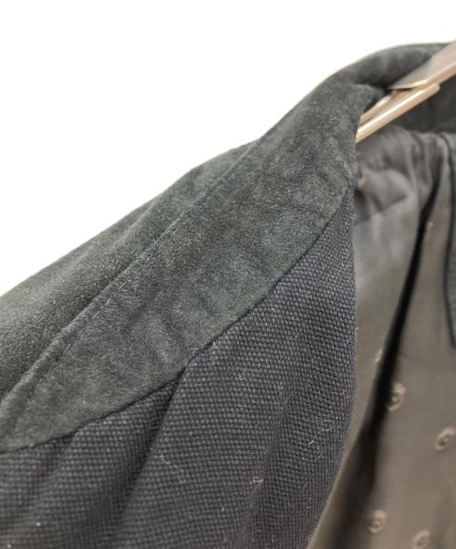 JOHN VARVATOS（ジョン・バルベイトス）JOHN VARVATOS (ジョン・バルベイトス) ゴートスエードレザージャケット ブラック サイズ:Mの古着・服飾アイテム