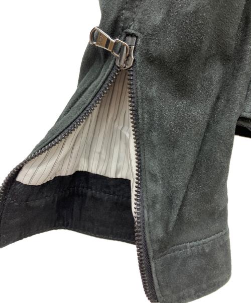 JOHN VARVATOS（ジョン・バルベイトス）JOHN VARVATOS (ジョン・バルベイトス) ゴートスエードレザージャケット ブラック サイズ:Mの古着・服飾アイテム
