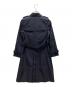 MACKINTOSH PHILOSOPHY (マッキントッシュ フィロソフィー) トレンチコート ネイビー サイズ:36：12000円