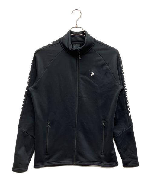 Peak Performance（ピーク・パフォーマンス）Peak Performance (ピーク・パフォーマンス) トラックジャケット ブラック サイズ:Mの古着・服飾アイテム