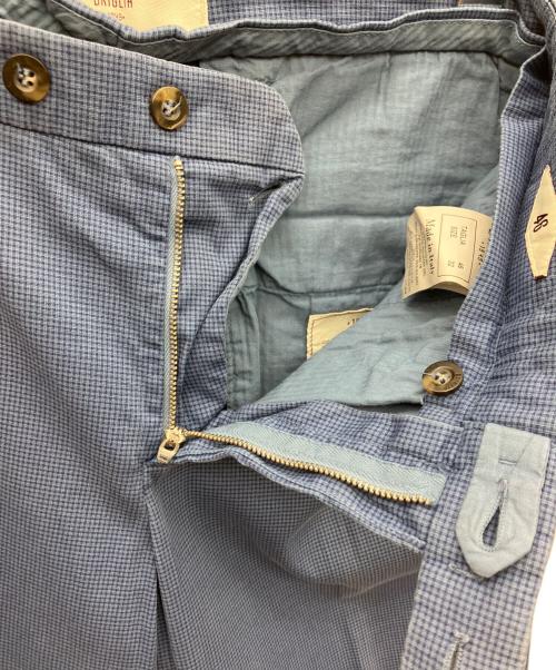 BRIGLIA 1949（ブリリア 1949）BRIGLIA 1949 (ブリリア 1949) スラックス ブルー サイズ:32の古着・服飾アイテム
