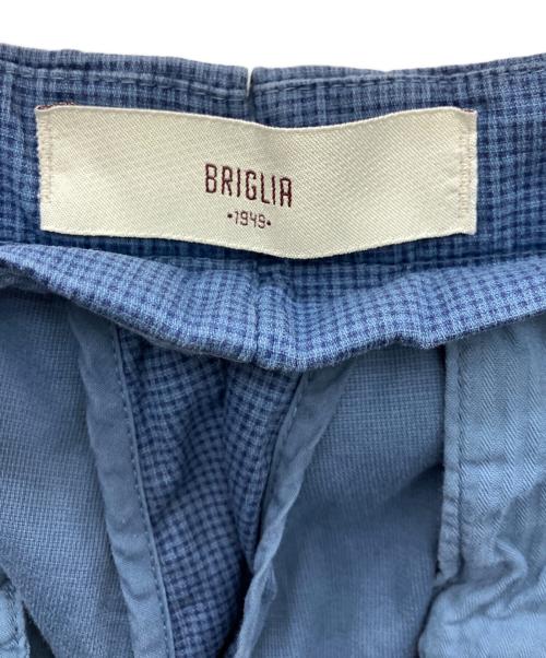 BRIGLIA 1949（ブリリア 1949）BRIGLIA 1949 (ブリリア 1949) スラックス ブルー サイズ:32の古着・服飾アイテム