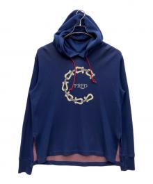FRED×CLOT（フレッド×クロット）の古着「FRED×CLOT フーディー」｜ネイビー