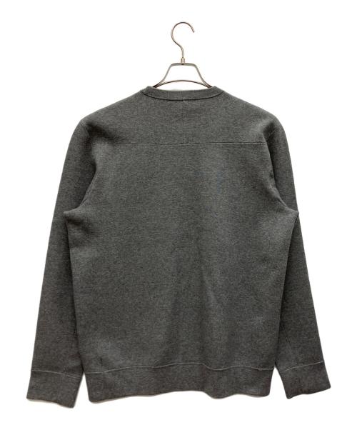theory（セオリー）theory (セオリー) クルーネックセーター グレー サイズ:Lの古着・服飾アイテム