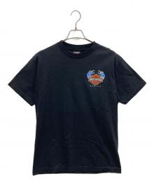 HARLEY-DAVIDSON（ハーレーダビッドソン）の古着「HARLEY-DAVIDSON ハワイ限定 半袖Tシャツ」｜ブラック