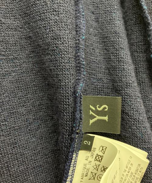 Y's（ワイズ）Y's (ワイズ) ニットジャケット ネイビー サイズ:2の古着・服飾アイテム