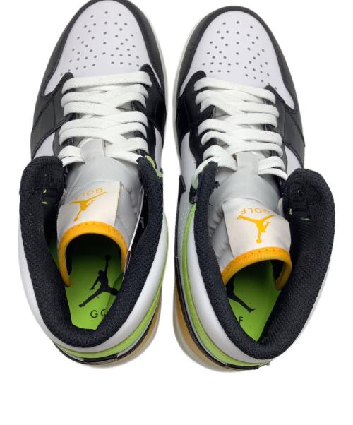 NIKE（ナイキ）NIKE (ナイキ) AIR JORDAN 1 HIGH G イエロー×ブラック×ホワイト サイズ:SIZE 26.5cm 未使用品の古着・服飾アイテム
