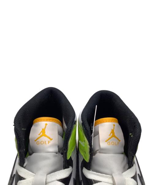 NIKE（ナイキ）NIKE (ナイキ) AIR JORDAN 1 HIGH G イエロー×ブラック×ホワイト サイズ:SIZE 26.5cm 未使用品の古着・服飾アイテム