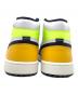 中古・古着 NIKE (ナイキ) AIR JORDAN 1 HIGH G イエロー×ブラック×ホワイト サイズ:SIZE 26.5cm 未使用品：15000円