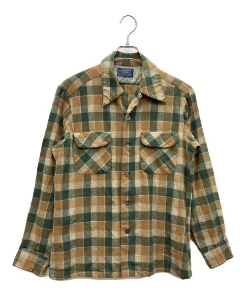 PENDLETON（ペンドルトン）PENDLETON (ペンドルトン) 長袖シャツ ブラウン サイズ:Mの古着・服飾アイテム