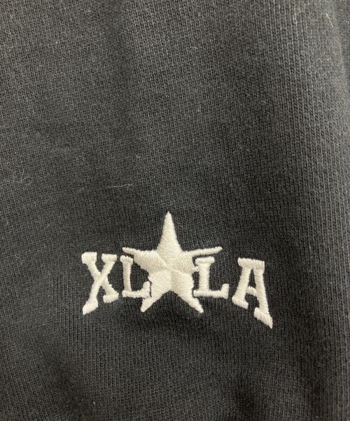 X-LARGE（エクストララージ）X-LARGE (エクストララージ) BASEBALL LOGO EMBROIDERED V NECK SWEATSHIRT　スウェット ブラック サイズ:Lの古着・服飾アイテム