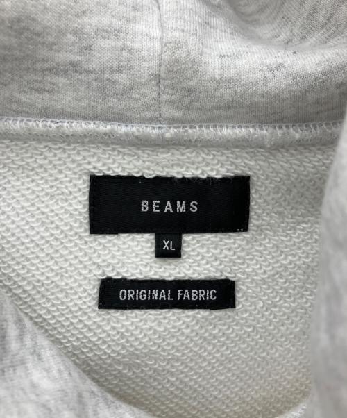 BEAMS（ビームス）BEAMS (ビームス) プルオーバーパーカー ホワイト サイズ:XLの古着・服飾アイテム
