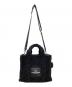 MARC JACOBS (マークジェイコブス) 2WAYボアトートバッグ ブラック：8000円