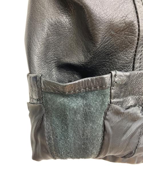MARKA（マーカ）MARKA (マーカ) シングルライダースジャケット ブラック サイズ:Fの古着・服飾アイテム