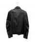 MARKA (マーカ) シングルライダースジャケット ブラック サイズ:F：6000円