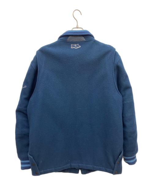 BACK CHANNEL（バックチャンネル）BACK CHANNEL (バックチャンネル) ジップアップジャケット ネイビー サイズ:XLの古着・服飾アイテム