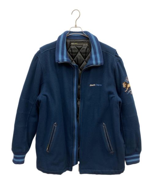 BACK CHANNEL（バックチャンネル）BACK CHANNEL (バックチャンネル) ジップアップジャケット ネイビー サイズ:XLの古着・服飾アイテム