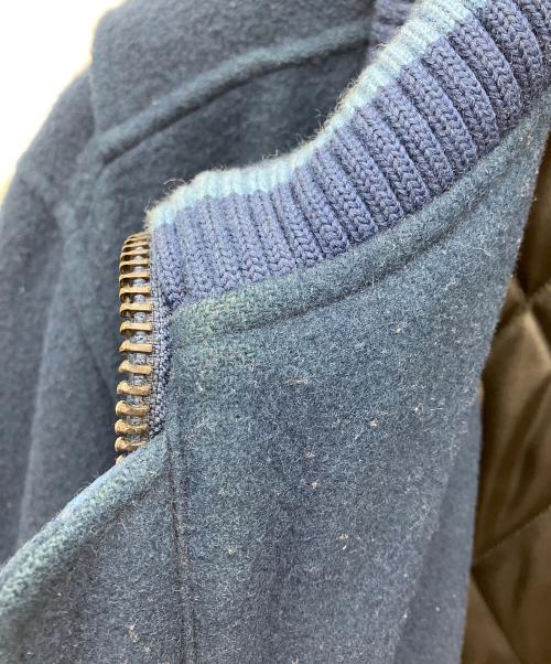 BACK CHANNEL（バックチャンネル）BACK CHANNEL (バックチャンネル) ジップアップジャケット ネイビー サイズ:XLの古着・服飾アイテム