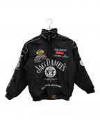 JH Designジェイエイチデザイン）の古着「レーシングジャケット」｜ブラック