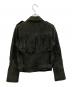 ALL SAINTS (オールセインツ) タッセルライダースジャケット ブラック サイズ:36：10000円