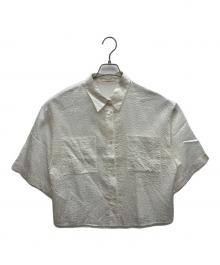 Demi-Luxe Beams（デミルクス ビームス）の古着「シャドーストライプ シャツ　24SS 」｜ホワイト