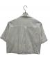Demi-Luxe Beams (デミルクス ビームス) シャドーストライプ シャツ　24SS  ホワイト サイズ:F：5000円