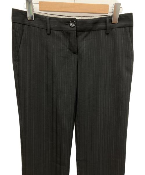 DOLCE & GABBANA（ドルチェ＆ガッバーナ）DOLCE & GABBANA (ドルチェ＆ガッバーナ) スラックス ブラック サイズ:40の古着・服飾アイテム