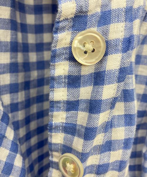 POLO RALPH LAUREN（ポロ・ラルフローレン）POLO RALPH LAUREN (ポロ・ラルフローレン) ミディスカート ブルーの古着・服飾アイテム