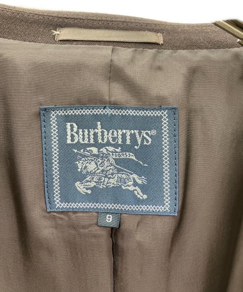 Burberry's（バーバリーズ）Burberry's (バーバリーズ) 2Bジャケット ブラック サイズ:9の古着・服飾アイテム