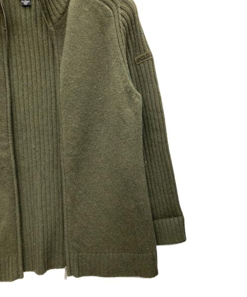 POLO JEANS CO.（ポロジーンズカンパニー）POLO JEANS CO. (ポロジーンズカンパニー) ドライバーズニット  グリーン サイズ:Lの古着・服飾アイテム