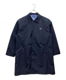 maden clothing（マデーン クロージング）の古着「ステンカラーコート」｜ネイビー