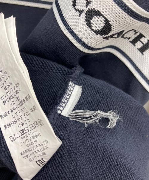 COACH（コーチ）COACH (コーチ) ロゴ ハーフジップ スウェット  ネイビー サイズ:Mの古着・服飾アイテム