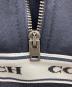 中古・古着 COACH (コーチ) ロゴ ハーフジップ スウェット  ネイビー サイズ:M：10000円