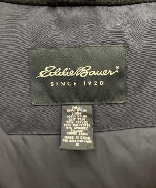 Eddie Bauer（エディーバウアー）Eddie Bauer (エディーバウアー) ダウンジャケット ブラック サイズ:Sの古着・服飾アイテム