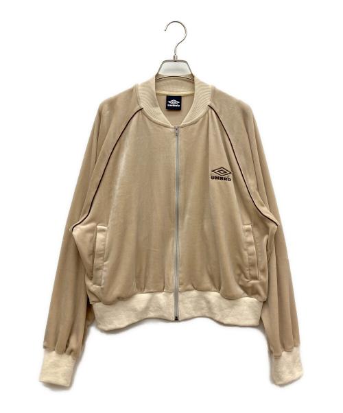 UMBRO（アンブロ）UMBRO (アンブロ) FREAK'S STORE (フリークスストア) 別注 Velour Top ベージュ サイズ:ONE SIZEの古着・服飾アイテム