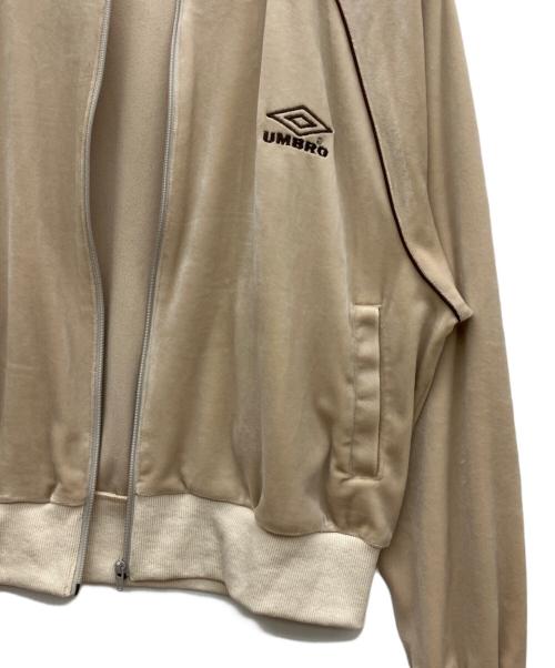 UMBRO（アンブロ）UMBRO (アンブロ) FREAK'S STORE (フリークスストア) 別注 Velour Top ベージュ サイズ:ONE SIZEの古着・服飾アイテム