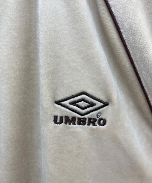 UMBRO（アンブロ）UMBRO (アンブロ) FREAK'S STORE (フリークスストア) 別注 Velour Top ベージュ サイズ:ONE SIZEの古着・服飾アイテム