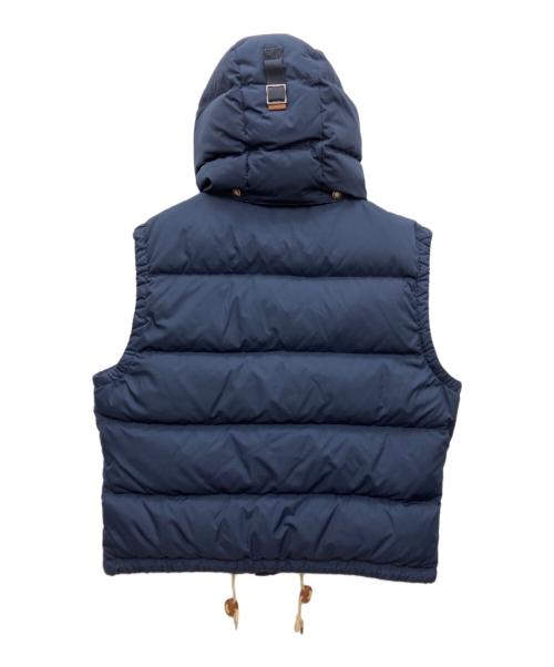 POLO RALPH LAUREN（ポロ・ラルフローレン）POLO RALPH LAUREN (ポロ・ラルフローレン) フード付きダウンベスト ネイビー サイズ:XLの古着・服飾アイテム