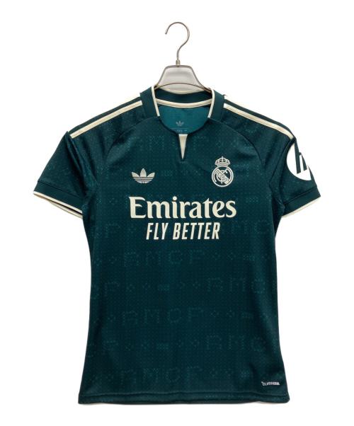 adidas（アディダス）adidas (アディダス) レアル・マドリード 26/27 アウェイ レプリカ ユニフォーム グリーン サイズ:Lの古着・服飾アイテム