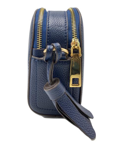 MARC JACOBS（マークジェイコブス）MARC JACOBS (マークジェイコブス) SHUTTER SMALL CAMERA BAG ブルーの古着・服飾アイテム