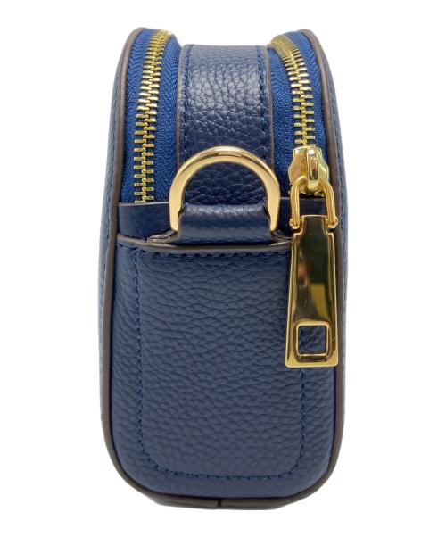 MARC JACOBS（マークジェイコブス）MARC JACOBS (マークジェイコブス) SHUTTER SMALL CAMERA BAG ブルーの古着・服飾アイテム